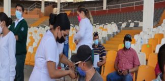 Inicia hoy aplicación de segunda dosis de vacuna en Juárez