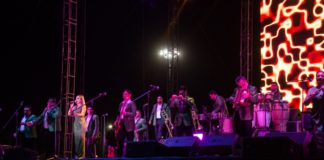 Movilizan Ángeles Azules a juarenses durante El Grito