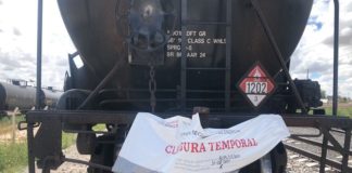 Aseguran combustible que venía de contrabando en tanques del tren