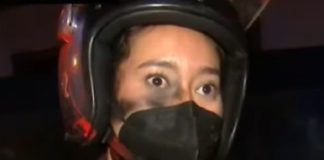 Tenemos una familia esperándonos en casa: policía herida en marcha de abortistas