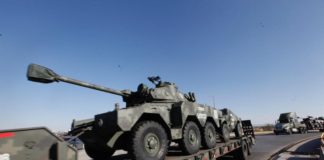 Llegan a Juárez vehículos militares de la exposición “La Gran Fuerza de México”