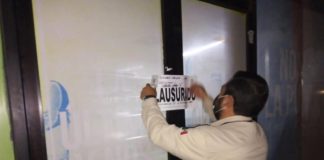 Clausura Gobernación cuatro negocios; bares metieron gente de más