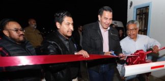 Inaugura Pérez Cuéllar caseta de vigilancia en Urbi Villa del Cedro