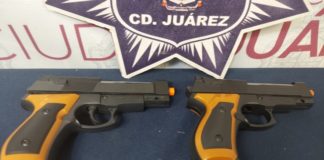 Arrestan a tres adolescentes que asaltaban con pistolas de juguete