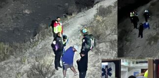 Rescatan a ciclista extraviado en la Sierra de Juárez