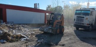 Apoya Municipio con limpieza en exterior del CECATI