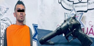 Tenía amagada a la cajera con pistola de juguete