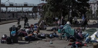 Matan a 50 ucranianos que huían de la guerra