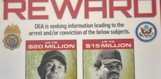 DEA lanza nuevo póster para capturar a ‘El Mayo’ Zambada y Caro Quintero