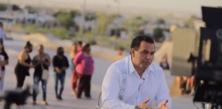 Ordena el Presidente Municipal, bacheo y limpieza en colonia Tierra Nueva