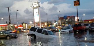 Alertan por lluvias y torbellinos en Chihuahua