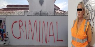 Detienen a mujer que presuntamente grafiteaba casa ‘robada’ por Javier Corral