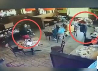 VIDEO. En segundos, pistoleros mataron a 4 en restaurante Denny’s
