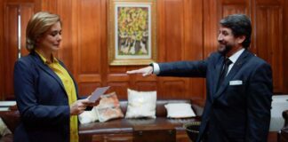 Toma protesta a Edibray Gómez como primer secretario de Turismo del Estado