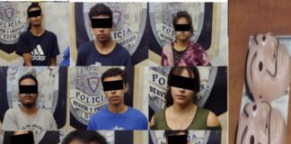 Asaltan juarenses en la capital con máscaras de Vendetta