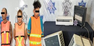 Roban de escuela 3 mini splits y un calentón