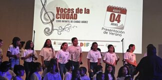 Se presenta con gran aceptación el coro infantil Voces de la Ciudad