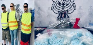 Los detienen con 12 mil pastillas de fentanilo, armas y cristal