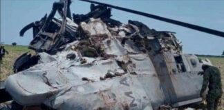 Murieron 14 marinos porque su helicóptero no traía combustible