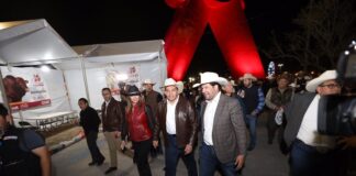 Alcalde Cruz Pérez Cuéllar inaugura la Feria Expo Ganadera 2022