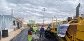 Asigna JMAS 70 millones de pesos para bacheo de calles
