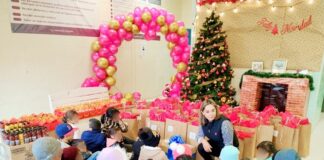 Cumplen deseos navideños a niños migrantes del Albergue Kiki Romero