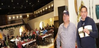 Convive alcalde con elementos de Protección Civil