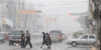 Esperan que aguanieve azote en la frontera mañana