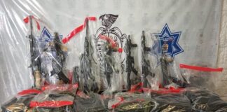 Aseguran 56 armas largas, 8 autos blindados y 4 casas de seguridad tras operativo Vs El Neto