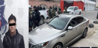 Aseguran auto en que escapó ‘El Neto’ del Cereso