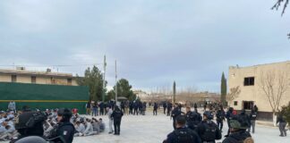 Participa SSPM con 250 agentes en operativo en CERESO