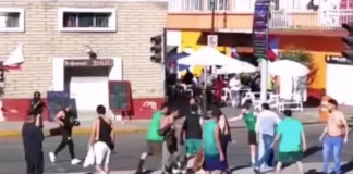 Video: Riña entre aficionados del León y Toluca deja un lesionado