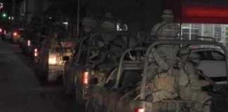 Arriban mil 500 militares para reforzar la seguridad en Culiacán