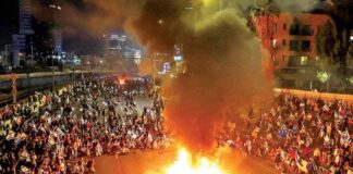 Estallan protestas masivas en Israel