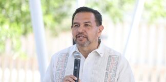 Inaugura Presidente Municipal el domo del Jardín de Niños Octavio Paz