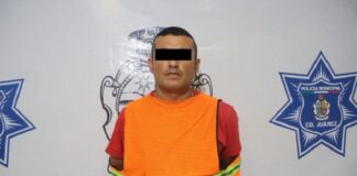 Capturan a sujeto en posesión de un arma de fuego calibre 40 y cristal