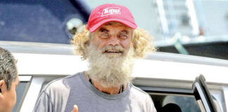 Bella su perrita, motivación para náufrago en altamar