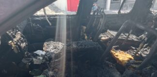 Detienen a sujeto acusado de incendiar la camioneta de su vecina