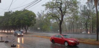 Protección Civil atendió cinco reportes de emergencia relacionado con la lluvia de esta madrugada
