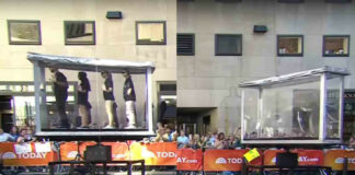 Mago ‘teletrasporta’ a cuatro personas y deja impactados a cientos de espectadores