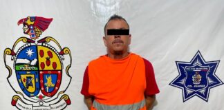 Arrestan a sujeto en posesión de un arma de fuego calibre 9 milímetros