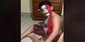 Vídeo: Niño se maquilla de bandera para el 15 de septiembre