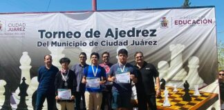 Entrega medallas Dirección de Educación a ganadores del Torneo de Ajedrez 2023