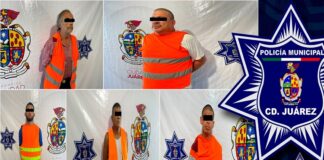 Detienen a cinco personas con orden de aprehensión