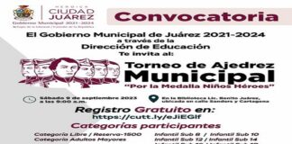 ¿Ya te registraste en el torneo de ajedrez? Todavía puedes hacerlo