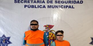 Arrestan a hombre y mujeren posesión de un arma de fuego en el interior de un banco