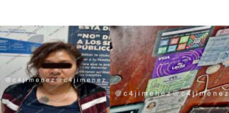 Agarran a mujer con 19 celulares robados en desfile de Día de Muertos en CDMX