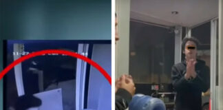 Violento estudiante da golpiza a vigilante en Puebla