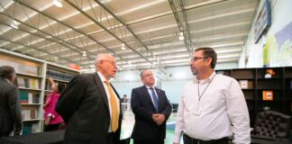 Visita José Narro Robles el albergue para migrantes “Kiki” Romero