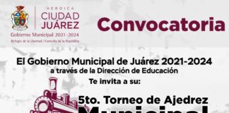 Invita Educación a participar en el Quinto Torneo de Ajedrez “Por la Medalla de la Revolución Mexicana”
